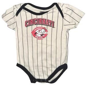 MLB Cincinnati Reds One Piece Outfit Size 12 months bodysuit onesie cooperstown